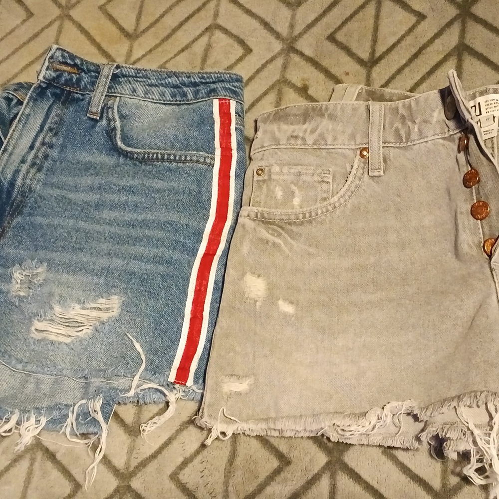 Stylish Denim Shorts Lot - River Island & Forever21